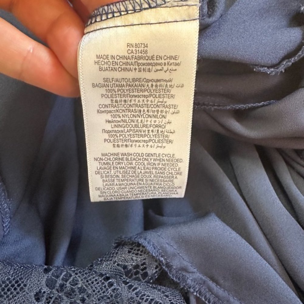 BCBGeneration Navy Blue Dress Size 0 - Picture 5 of 8